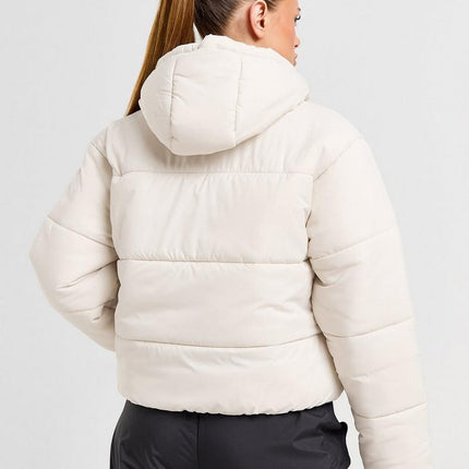 Nike Classic Women's Hooded Puffer Jacket Cream