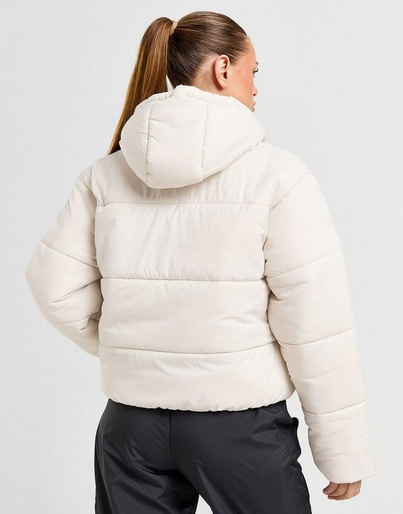 Nike Classic Women's Hooded Puffer Jacket Cream