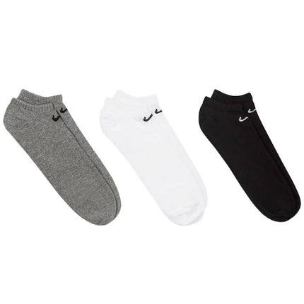 Nike Socks Everyday Lightweight 3 Pack Grey/White/Black