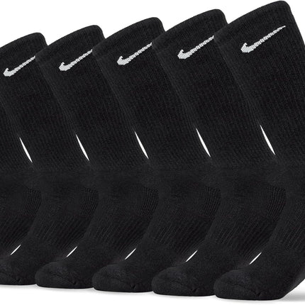 Nike Everyday 6 Pack Cushioned Crew Socks Black