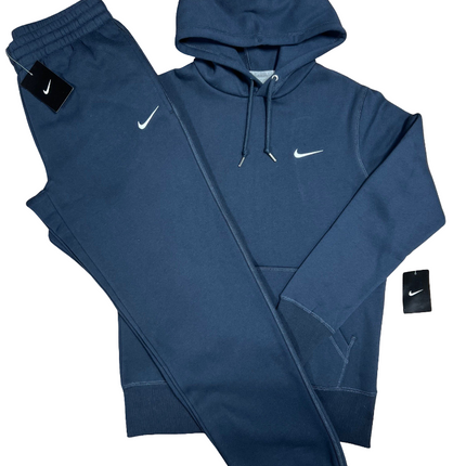 Nike Club Men's Hooded Tracksuit Navy