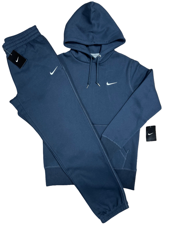 Nike Club Men's Hooded Tracksuit Navy