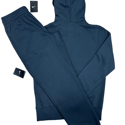 Nike Club Men's Hooded Tracksuit Black