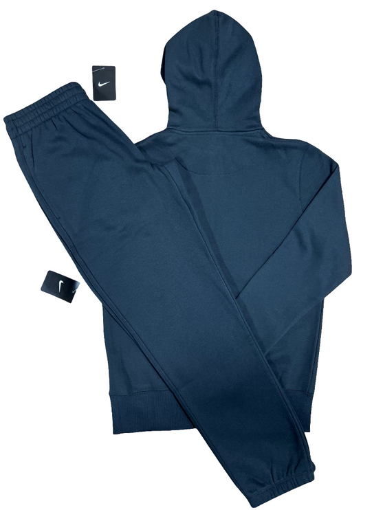 Nike Club Men's Hooded Tracksuit Black