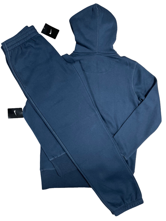 Nike Club Men's Hooded Tracksuit Navy