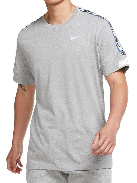 Nike NSW Repeat Tape T-Shirt Grey