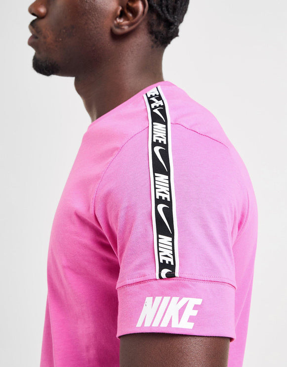 Nike Repeat Tape Short & T-Shirt Set Pink