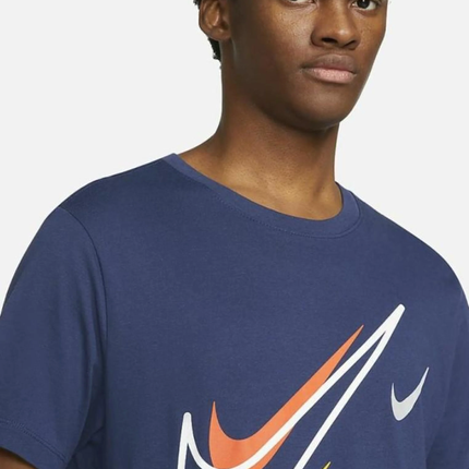 Men's Nike Air Court Navy T-Shirt