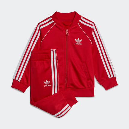 Adidas Adicolor Boys SST Tracksuit Red <br> REDUCED FROM £54.99 NOW ONLY £29.95