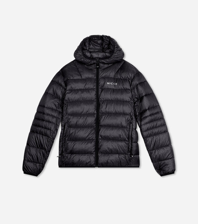 NICCE Boys Hooded Repeater Jacket Black