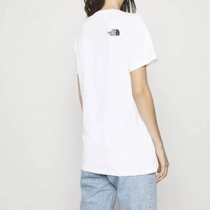 The North Face Women's Red Box Logo T-Shirt White/Red