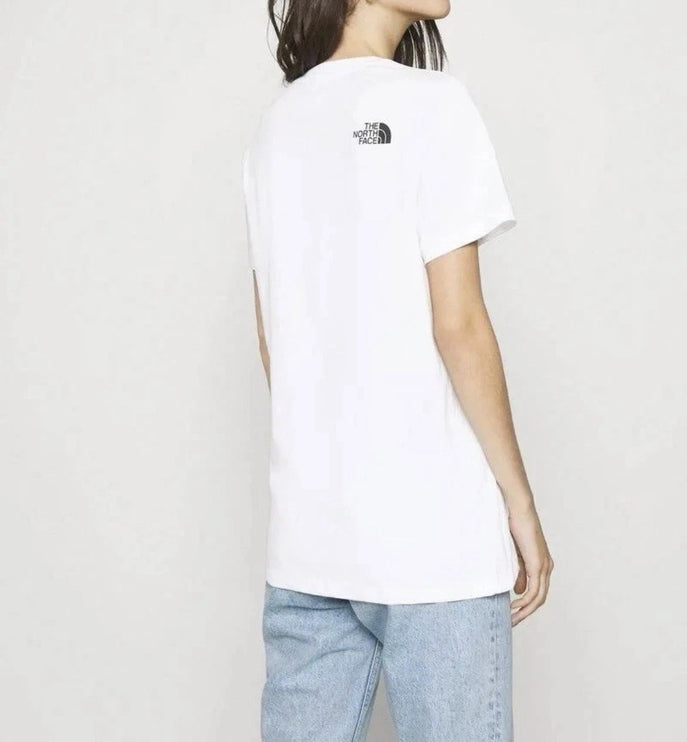 The North Face Women's Red Box Logo T-Shirt White/Red