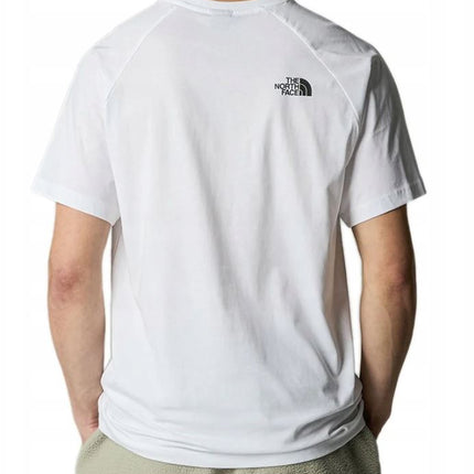 The North Face Raglan Redbox White T-Shirt