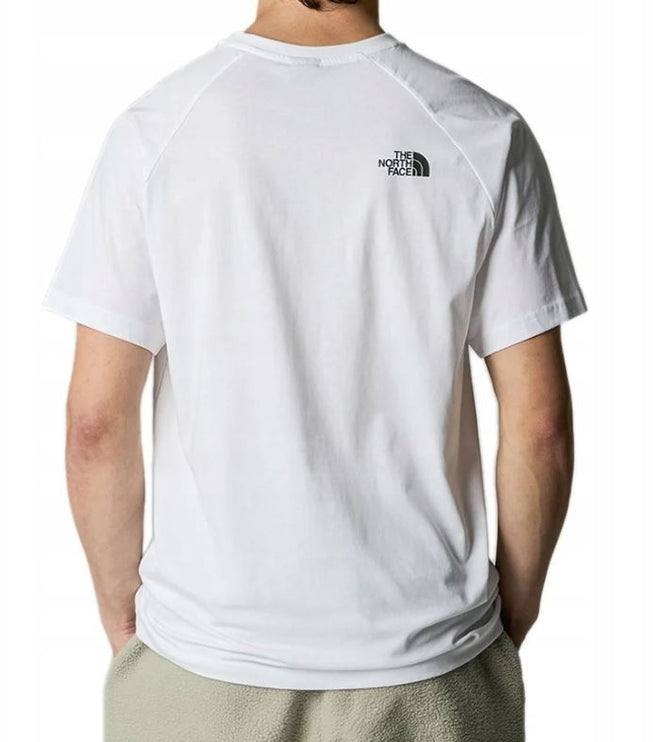 The North Face Raglan Redbox White T-Shirt