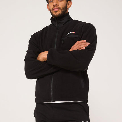 Ellesse Maseben Full Zip Fleece Jacket Black