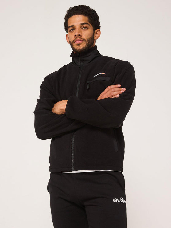 Ellesse Maseben Full Zip Fleece Jacket Black