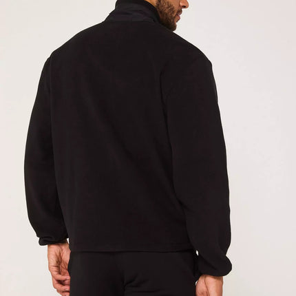 Ellesse Maseben Full Zip Fleece Jacket Black