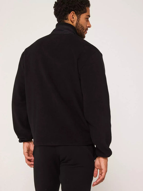 Ellesse Maseben Full Zip Fleece Jacket Black