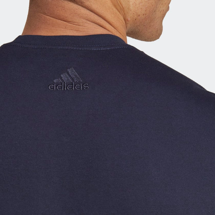 Adidas Essentials Linear T-Shirt Navy