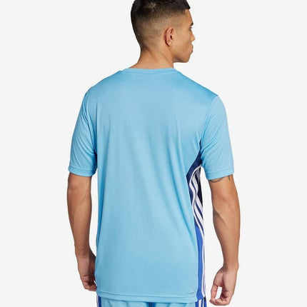 Adidas Essentials Seasonal Colourblock T-Shirt Blue