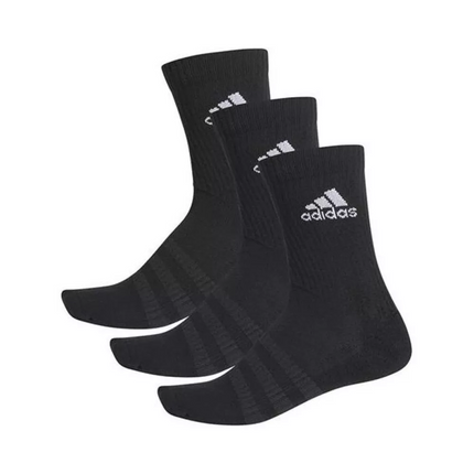 Adidas Cushion Crew Socks Black 3 Pack