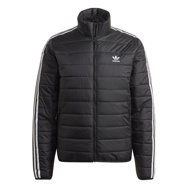 Black Adidas Originals Stand Up Collar Jacket