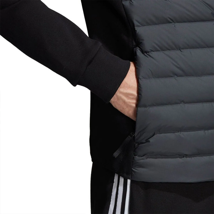 Men's Adidas Jacket Varilite Hybrid Hooded F/Z