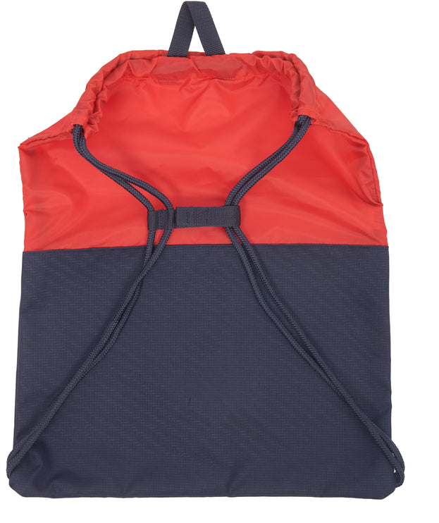 Adidas Gym Bag Zipped Front Pocket Red/Navy