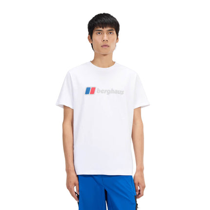 Berghaus Class Large Logo T-Shirt White