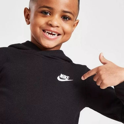 Nike Overhead Kids Black Hoodie