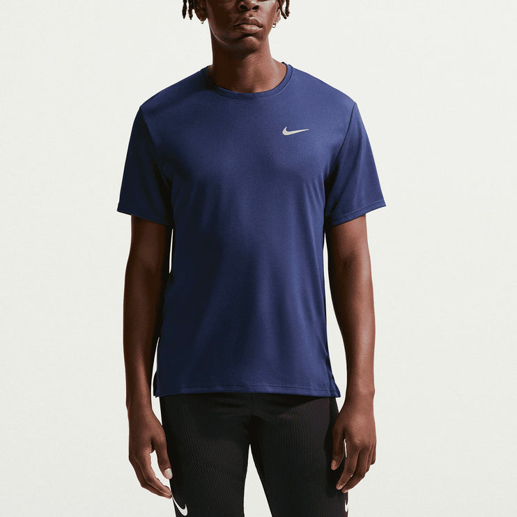 Nike Miler Dri Fit T-Shirt Navy