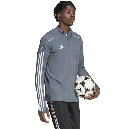 Adidas Tiro 23 League 1/4 Zip Training Top Grey