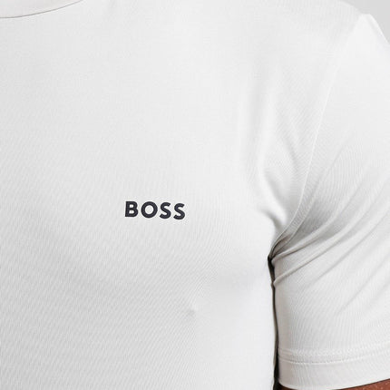 BOSS Green Active Logo T-Shirt White