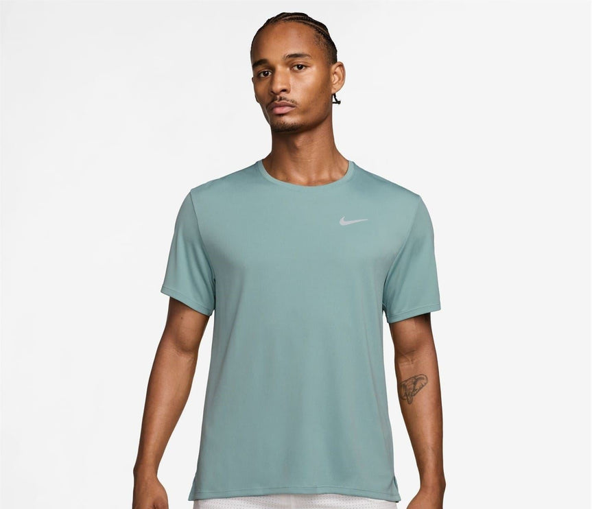 Nike Miler Dri Fit T-Shirt Jade Green