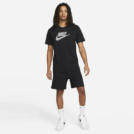 Nike Sports T-Shirt Black Hybrid Short Sleeve