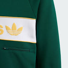 Adidas Originals NY Fleece Hoodie Youth Overhead Green Hoodie
