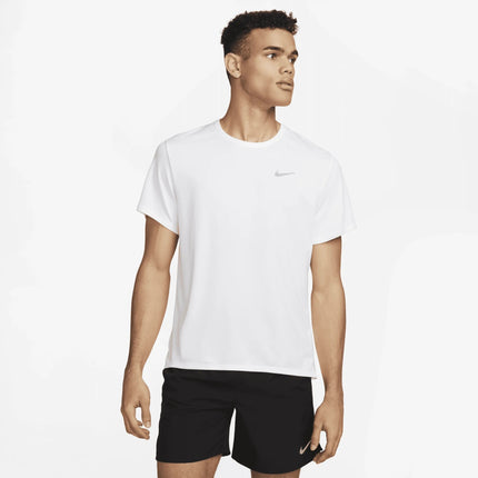 Nike Miler Dri Fit T-Shirt White