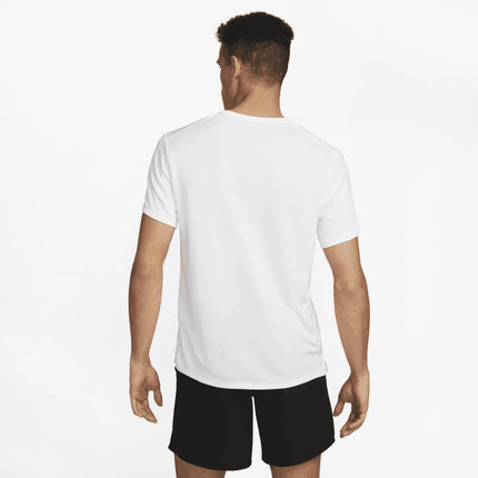 Nike Miler Dri Fit T-Shirt White