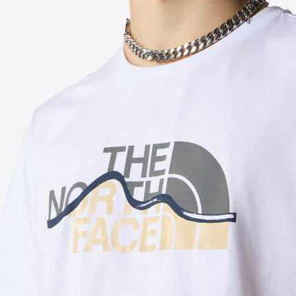 The North Face Mountain Line White T-Shirt