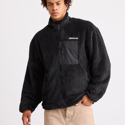 Ellesse Cervacol Fleece Jacket Black