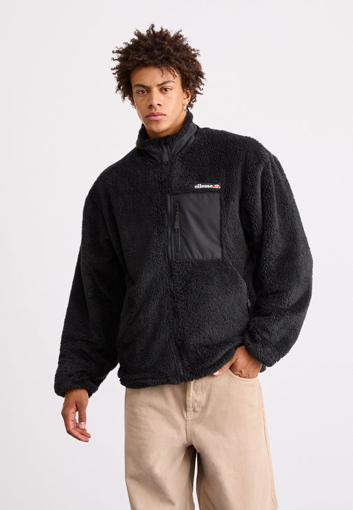 Ellesse Cervacol Fleece Jacket Black