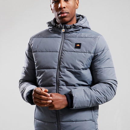Ellesse Agaric Padded Hooded Jacket Grey