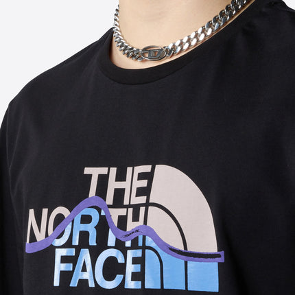 The North Face Mountain Line T-Shirt Black