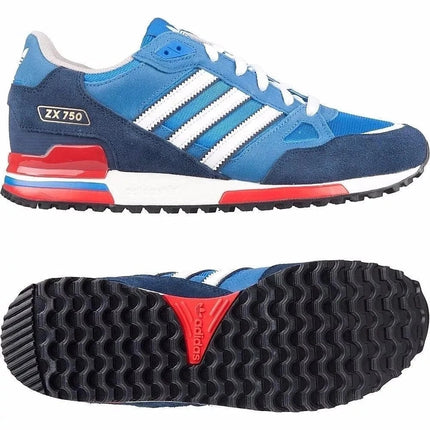 Adidas Originals ZX 750 Trainers Bluebird/White