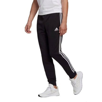 Adidas Essentials Tapered Cuff Joggers Black