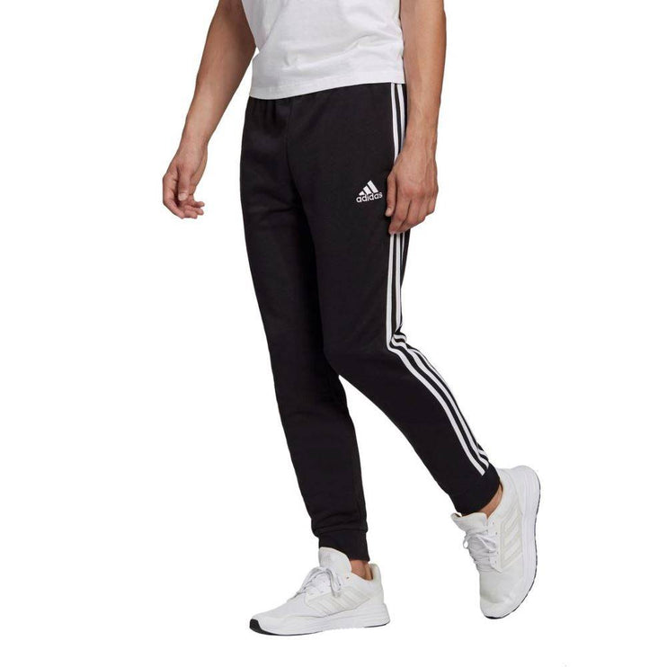 Adidas Essentials Tapered Cuff Joggers Black