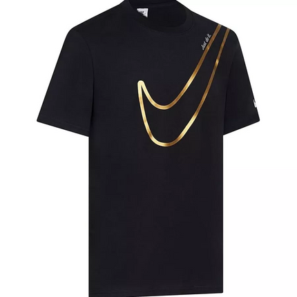 Men's Nike 'Just Do It' T-Shirt Black/Gold