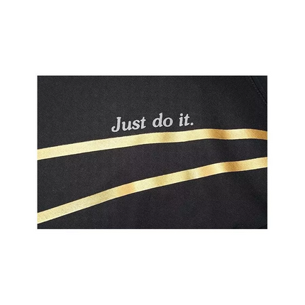 Men's Nike 'Just Do It' T-Shirt Black/Gold