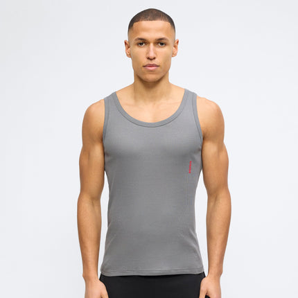 HUGO Ribbed Tank Top/Vest 3 Pack