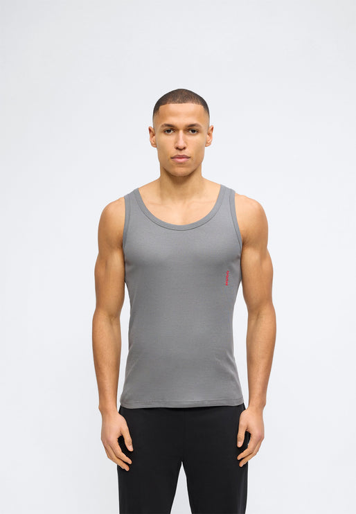 HUGO Ribbed Tank Top/Vest 3 Pack